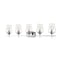Z-Lite Joliet 5 Light Vanity, Chrome & Clear 473-5V-CH - alternate 1
